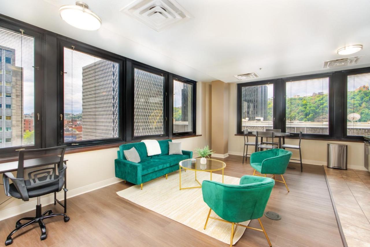 Luxe City Views Prime Location 24-7 Parking Gym Lounge Pittsburgh Exterior foto